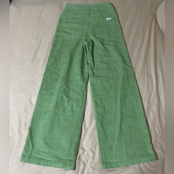 Roxy x Chloe Kim Green Corduroy Pants - Picture 10 of 13
